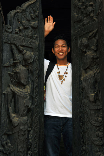 Dennis at Bagaya Monastery