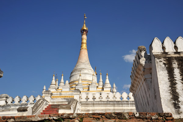 Stupa next to the Brick Monastery, Inwa