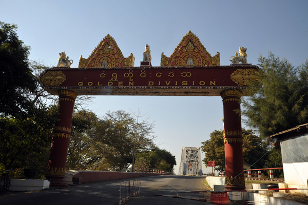 Entering the Golden Division of Myanmar