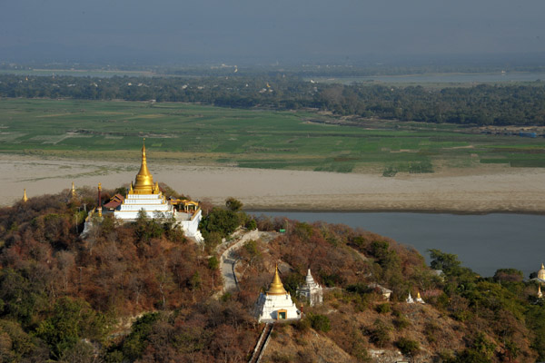 Stupa 600m east of Soon U Ponya Shin Pagoda, Sagaing Hills