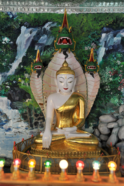 Buddha on the Naga Throne