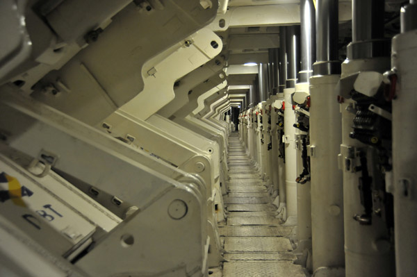 Modern mine tunnel support, Deutsches Bergbau-Museum