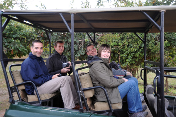Morning game drive, Puku Pan Safari Lodge