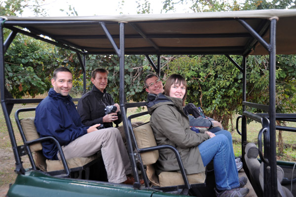 Morning game drive, Puku Pan Safari Lodge