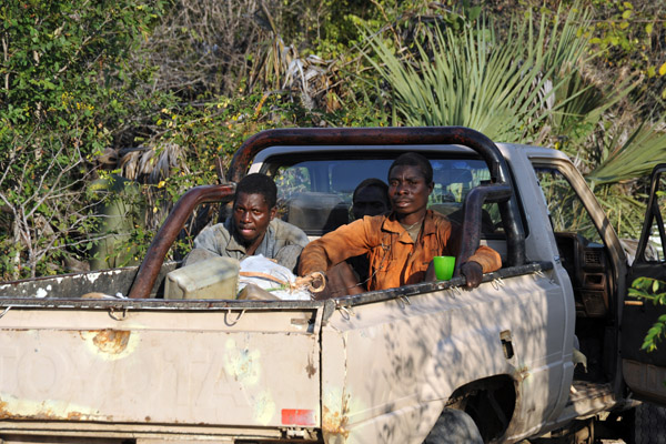 The rangers caught two poachers that morning