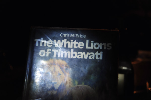 The White Lions of Timbavati by Chris McBride, 1977