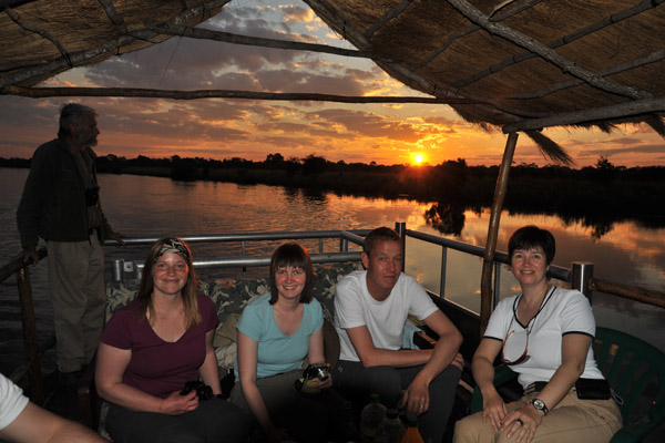 Sundowner cruise with - Stephanie, Anna, Johannes, Nicole
