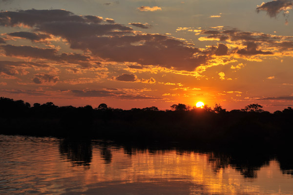 Sunset, Kafue River