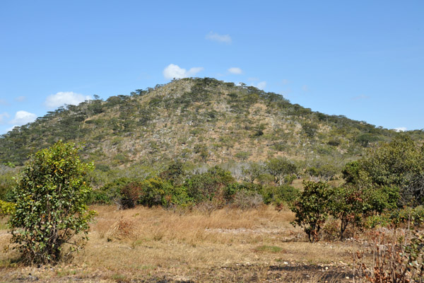 Hill along the road from the airstrip at Shiwa Ngandu to Kapishya Hotsprings