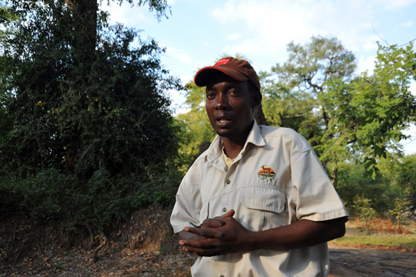Philemon, our knowledgeable guide at Wildlife Camp