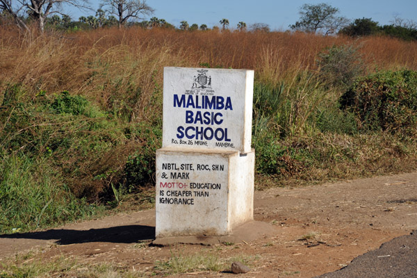Malimba Basic School, P.O. Box 26, Mfuwe Mambwe - Education is Cheaper than Ignorance