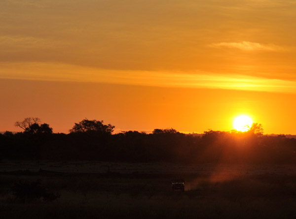 Sunset, Wildlife Camp