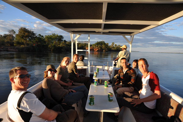 Mvuu Lodge river cruise on the Lower Zambezi