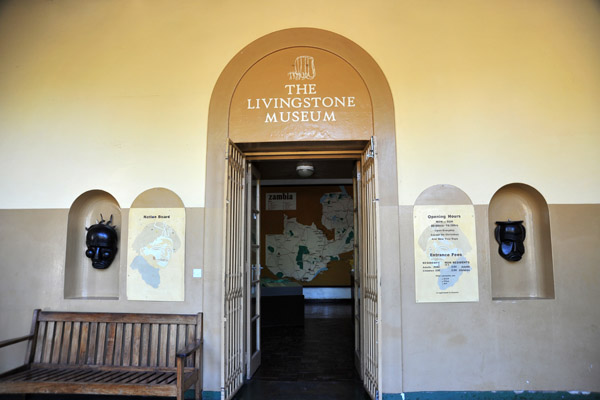The Livingstone Museum main entrance