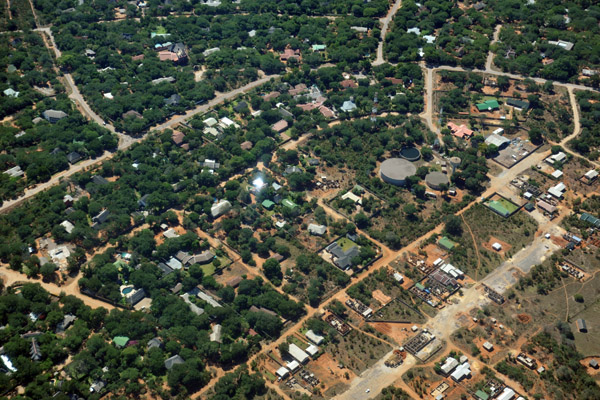 Town of Victoria Falls, Zimbabwe