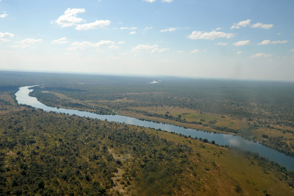 Kafue River at McBride's Camp, Kafue National Park