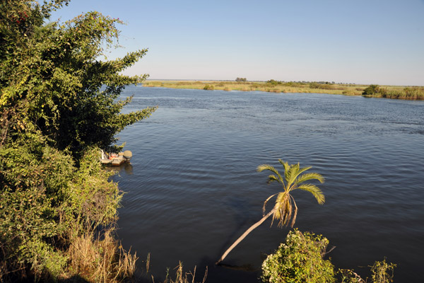 Chobe River from the Chobe Safari Lodge