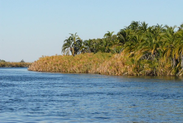 Okavango River near Seronga, Botswana