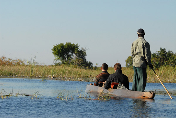 Okavango Delta by mokoro