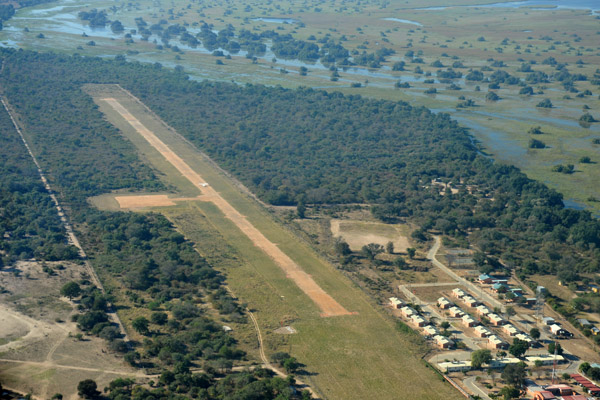 Seronga Airstrip, Botswana