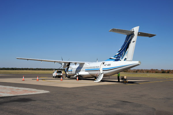 Air Botswana ATR (A2-ABS) at Kasane Airport