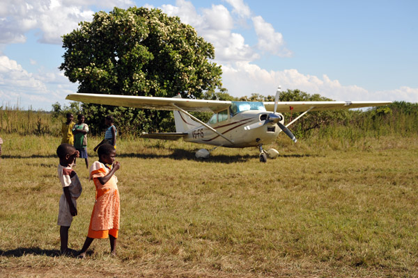 Zambian girls at Chimbwi