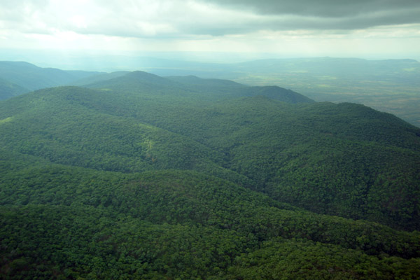 Mafinga Hills south of Shiwa Ngandu - not many good emergency landing sites here