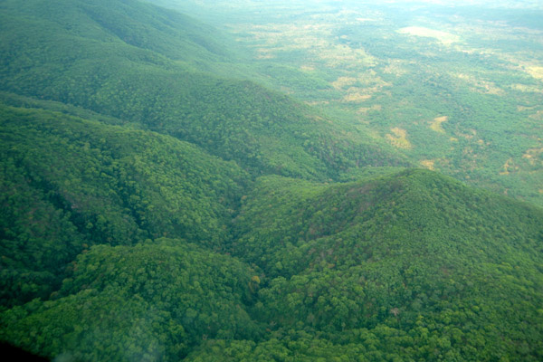 The Mafinga Hills form the western boundary of North and South Luangwa National Parks