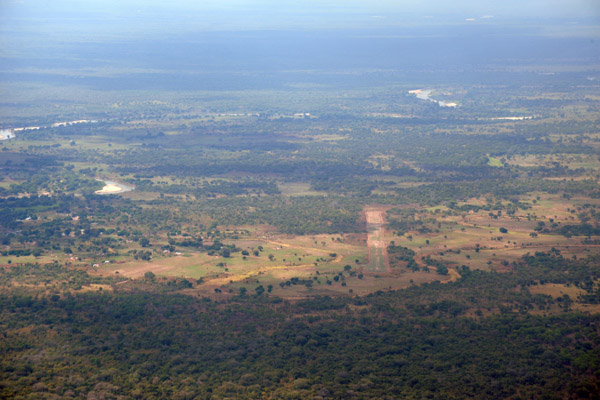 Unknown airstrip between North and South Luangwa
