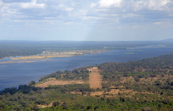 Runway 22, Kayila Airstrip (FLKF) on the Lower Zambezi