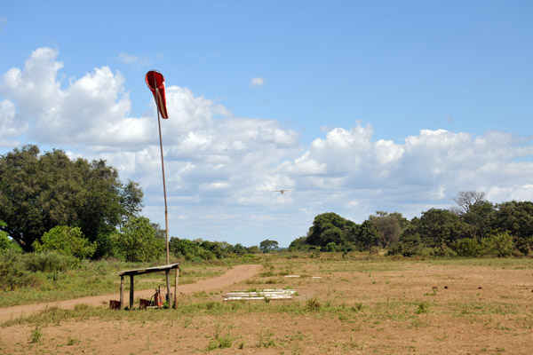 Windsock at Kayila Airstrip (FLKF), Zambia