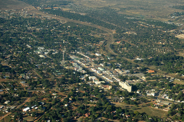 Downtown Livingstone, Zambia