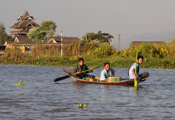 Inle Lake Canoe