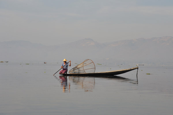Inle Lake fisherman