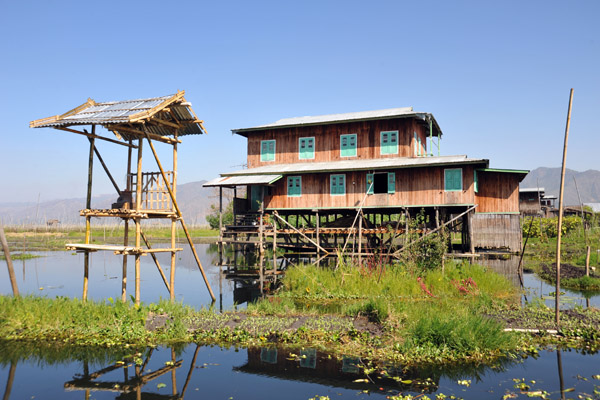 Stilt village of Kay Lar Ywa, Inle Lake