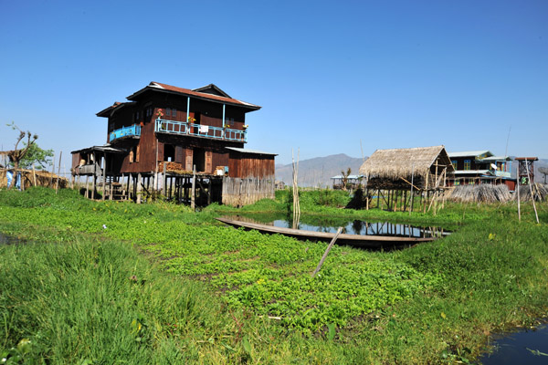 Large stilt house, Inle Lake