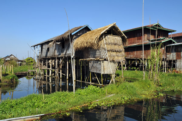 Stilt village, Inle Lake