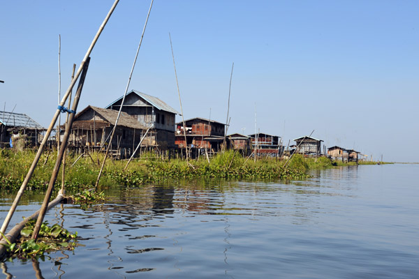 Inle Lake stilt village, Nam Pan