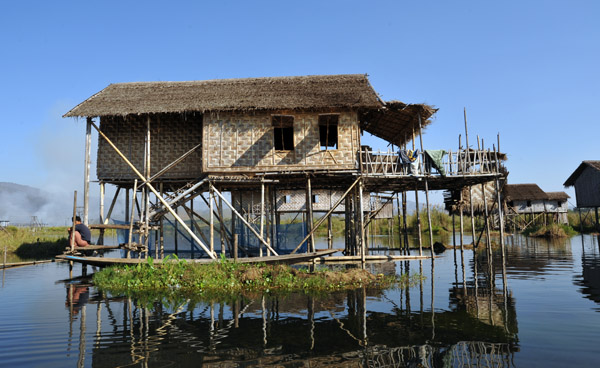 Stilt house, Inle Lake