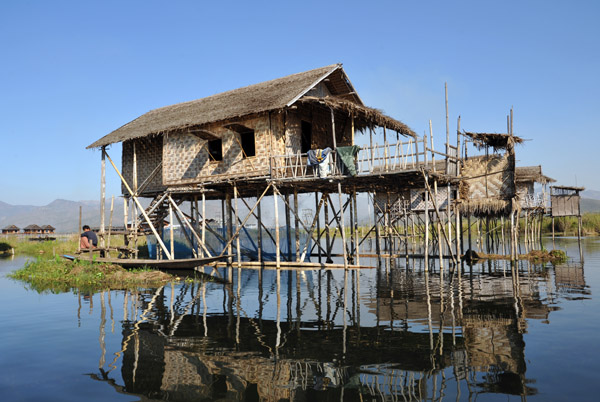 Stilt house, Inle Lake