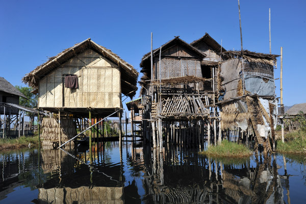 Stilt village, Inle Lake