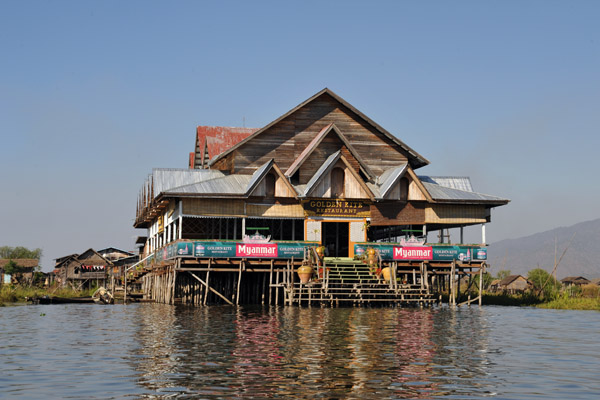 Golden Kite Restaurant, Nam Pan village, Inle Lake