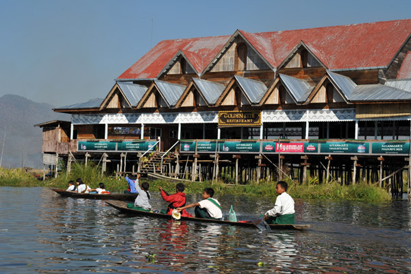 Golden Kite Restaurant, Nam Pan village, Inle Lake