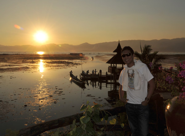 Dennis at the Myanmar Treasure Resort Inle