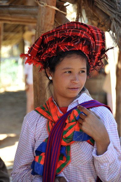 Hill Tribe woman, Indein Market