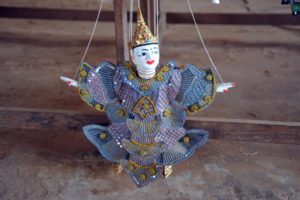 Puppet of a nat (Burmese spirit)