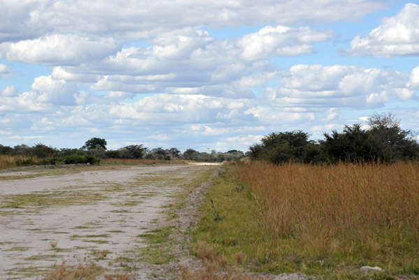The airstrip at Lianshulu, Mudumu National Park, Namibia