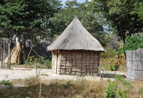 Native hut, Caprivi Strip, Namibia