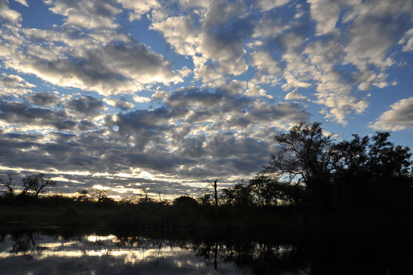 Evening on the Kwando River, Namibia