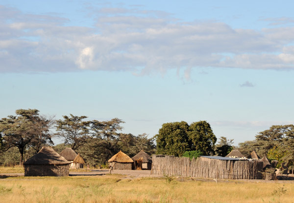 Village in the Caprivi Strip, Namibia